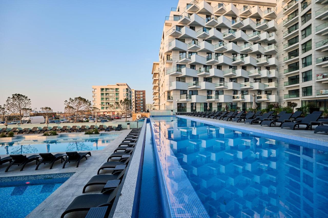 Absolute Sea View - Infinity Pool&spa&ev Friendly Apartament Mamaia